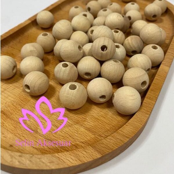 KİLOLUK EKONOMİK PAKET DAR DELİK AHŞAP BONCUKLAR